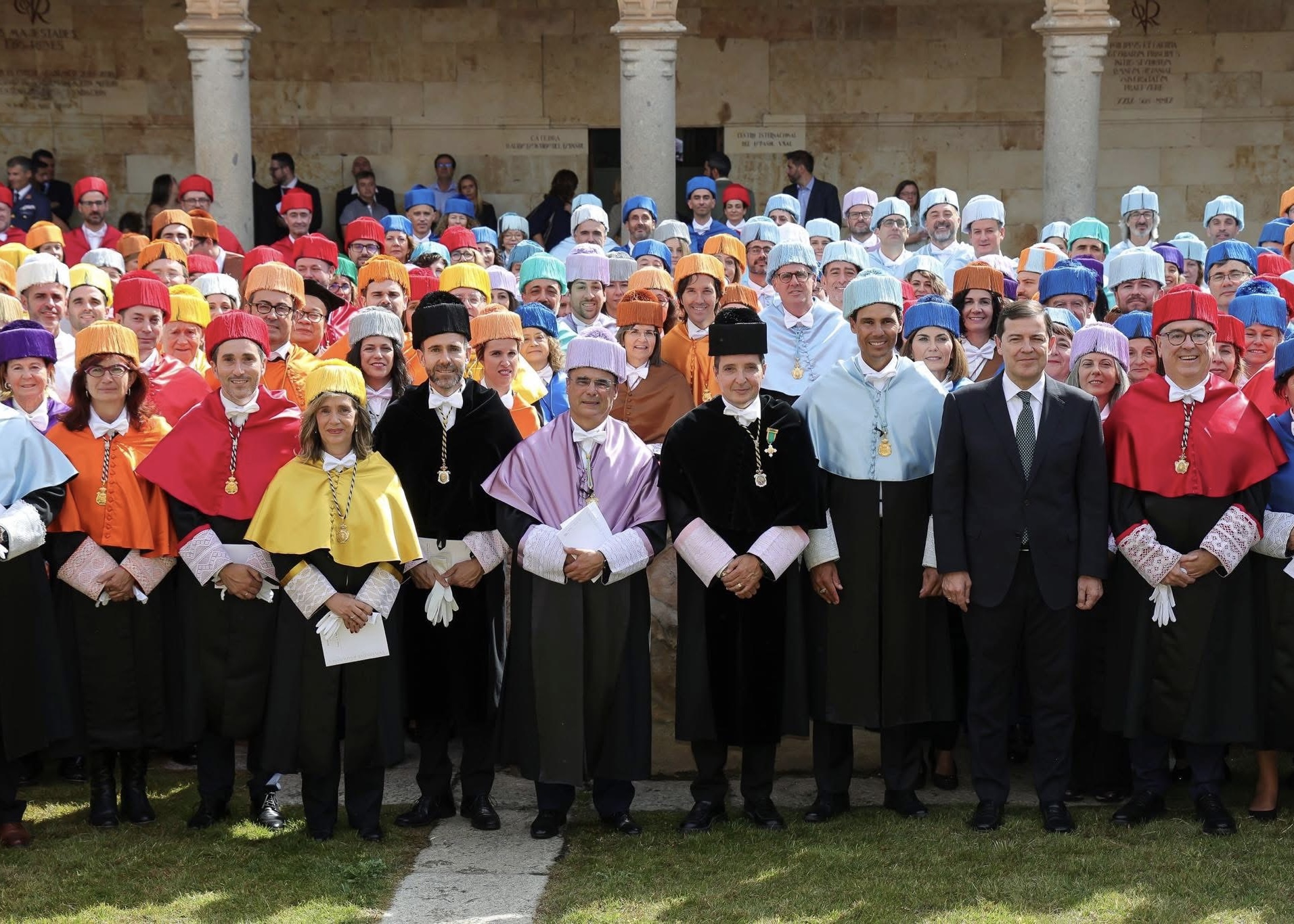 Asistencia a la investidura como Doctor Honoris Causa de Rafael Nadal Parera